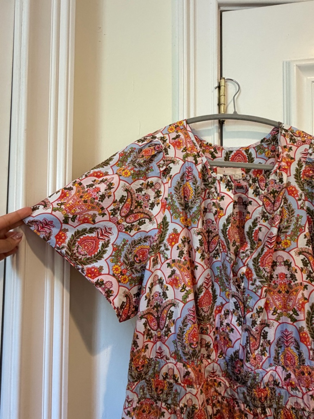 Anthropologie Somerset Paisley Maxi Dress - Picture 7 of 10